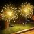 suddus Solar Garden Lights Outdoor Waterproof Decorative, Upgrade 2Pack 150LED Firework Lights, Solar Fairy Lights for Yard, Garden, Party, Patio, Pathway, Flowerbed – Warm White